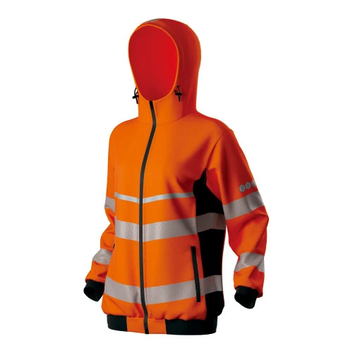 HI-VIS Sudadera con capucha de dos tonos para mujer
