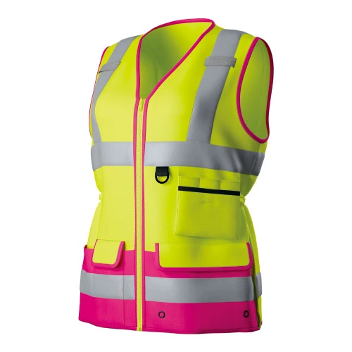 HI-VIS Chaleco de bolsillo para mujer