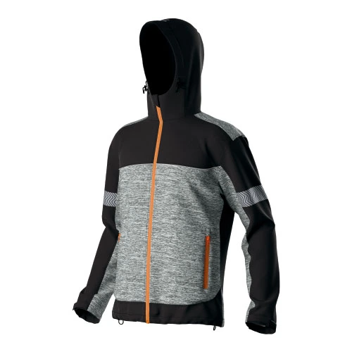 Chaqueta con capucha deportiva de confort