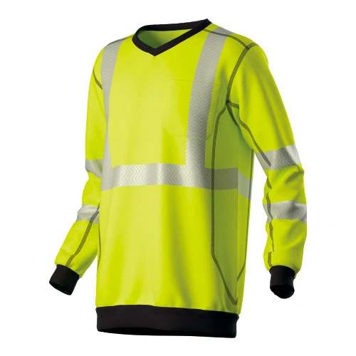 HI-VIS Strechy L/S Camisa