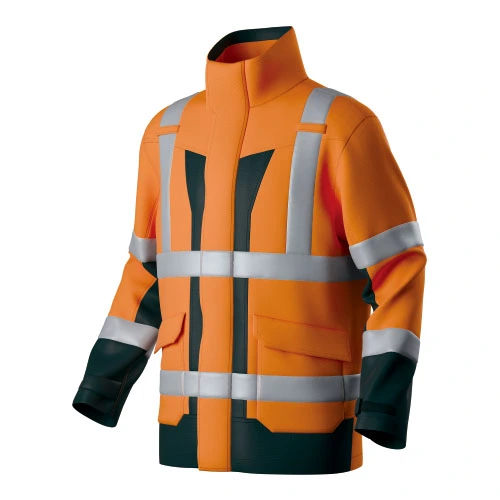 Chaqueta HI-VIS resistente a la llama de dos tonos