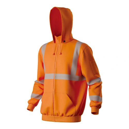 HI-VIS resistente a la llama sudadera