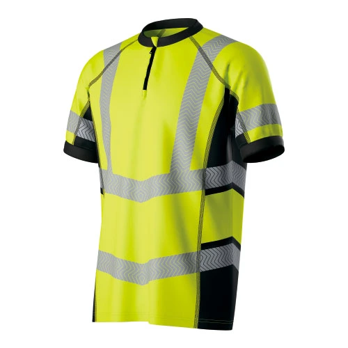 Camiseta HI-VIS rendimiento S/S de Strechy