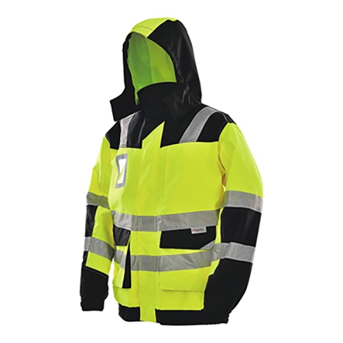 HI-VIS de lluvia de dos tonos 600d