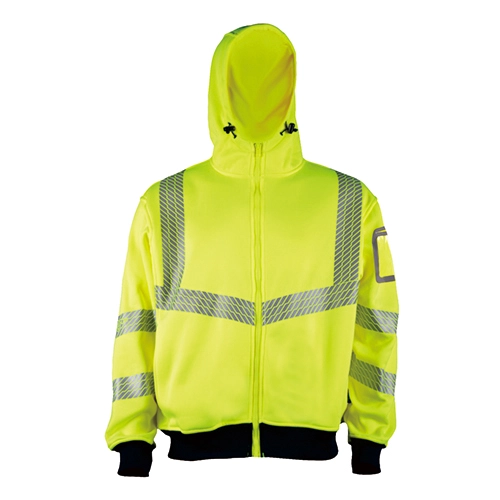 HI-VIS con capucha Chaqueta