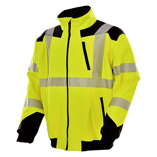 HI-VIS chaqueta Softshell regular de dos tonos