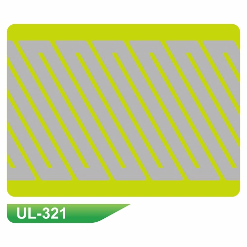UL-321 de cinta reflectante de transferencia de calor