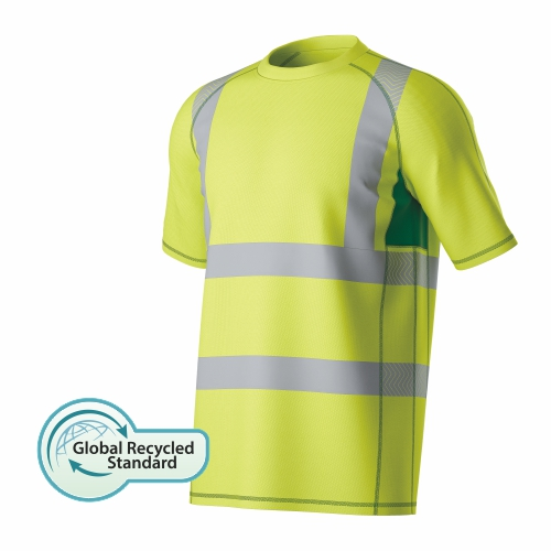 CAMISETA HI-VIS Reciclada Birdeye Inserta S/S